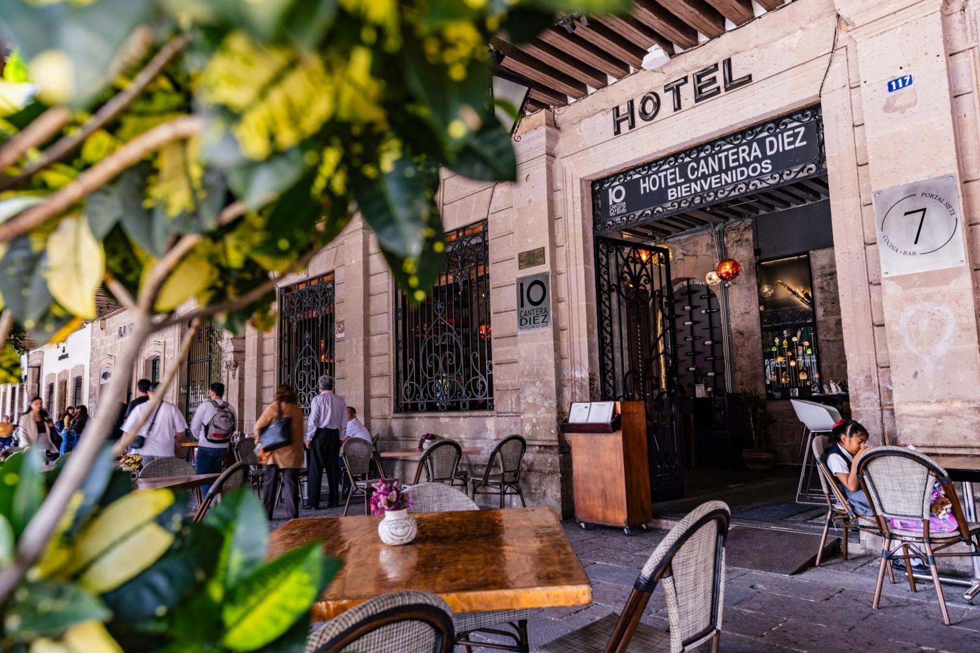 Cantera 10 Hotel Boutique Morelia Eksteriør bilde